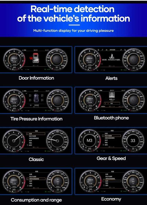 Дигитален километраж за VW Passat Golf Jetta Tiguan Jetta Scirocco