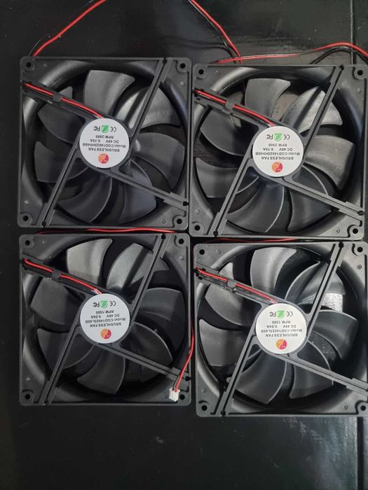 Вентилация Вентилатори 48V Двусъчмени най висока ефективност