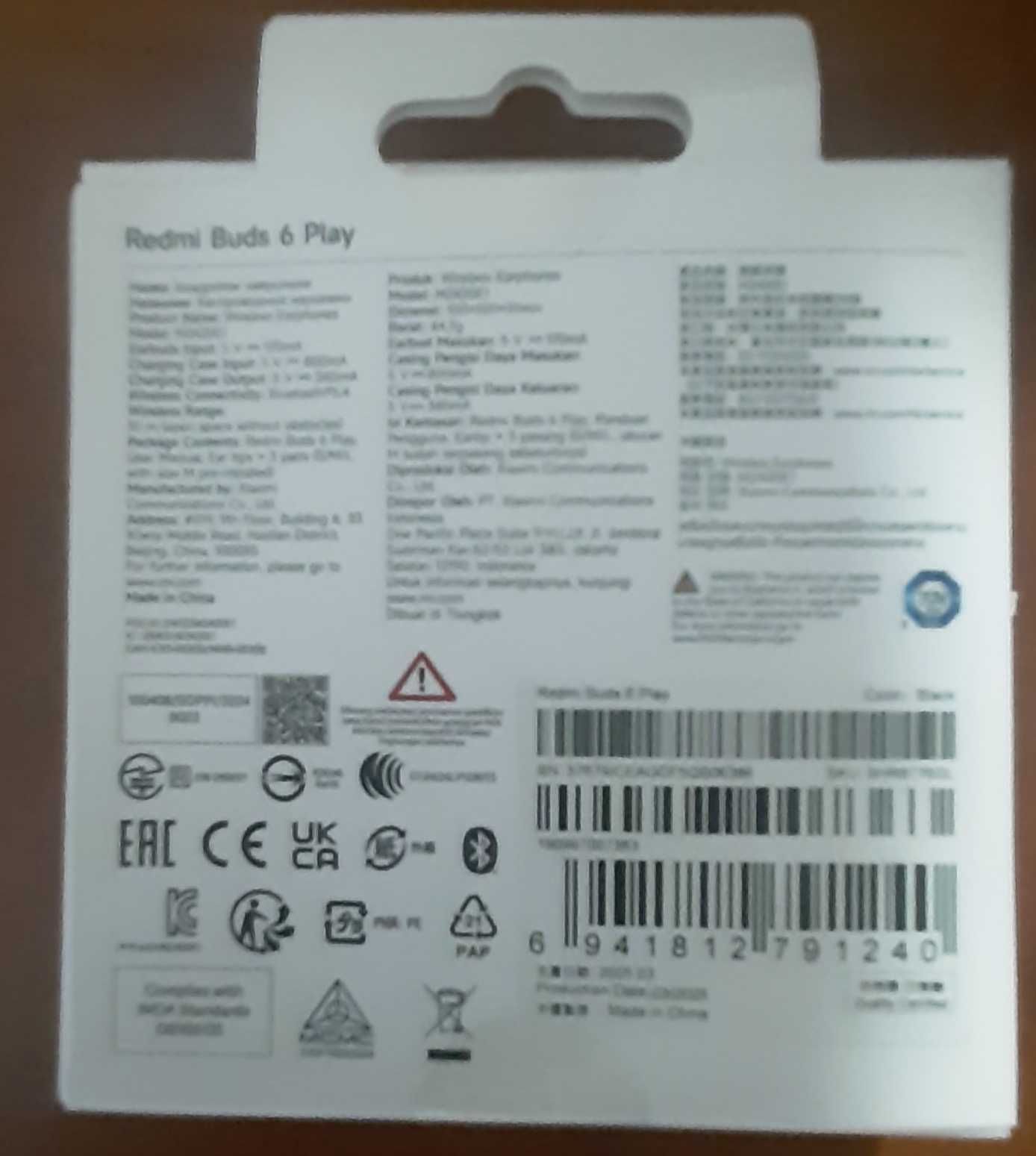 Redmi Buds 6 play