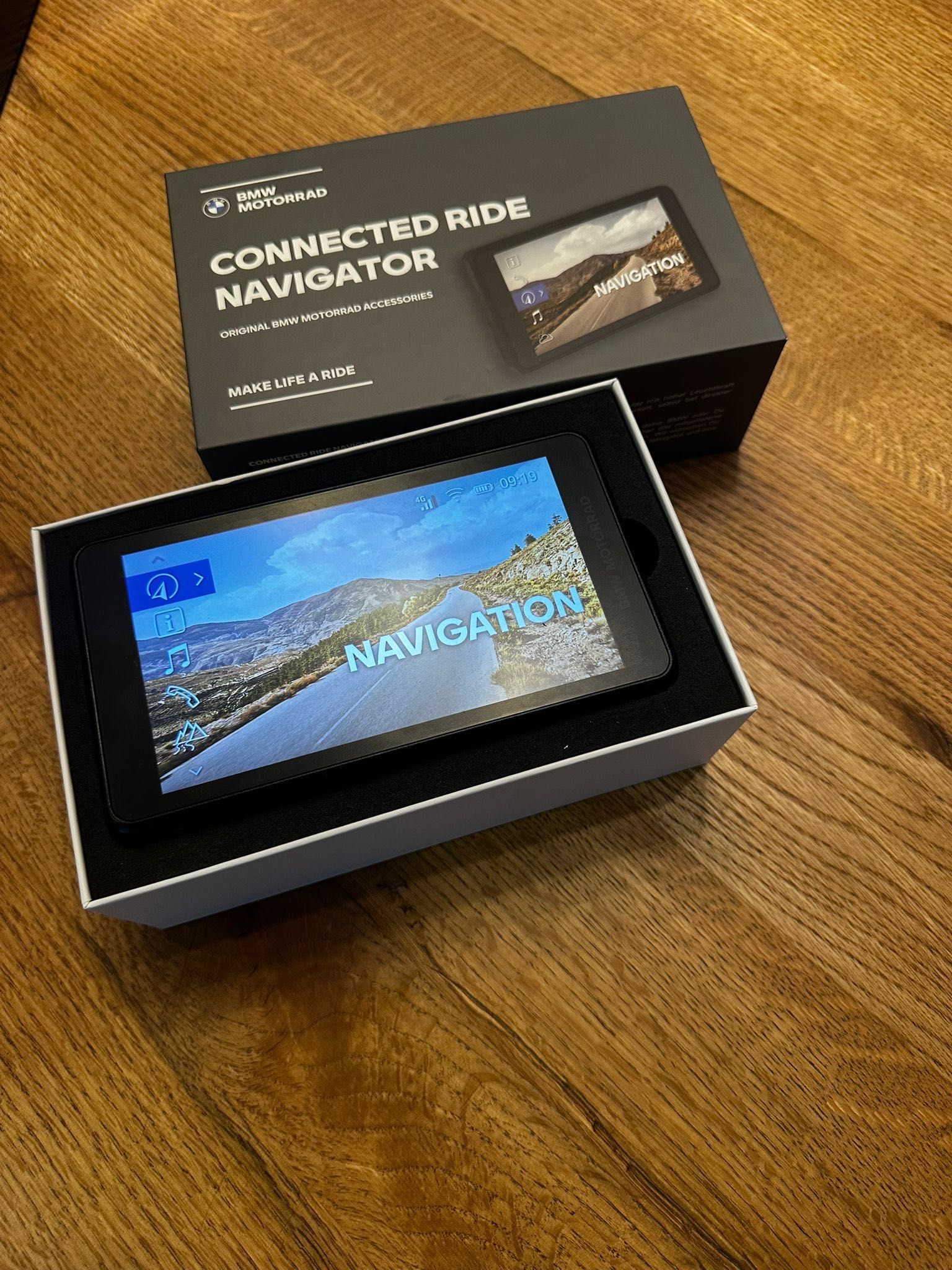 BMW navigatie moto connected Ride