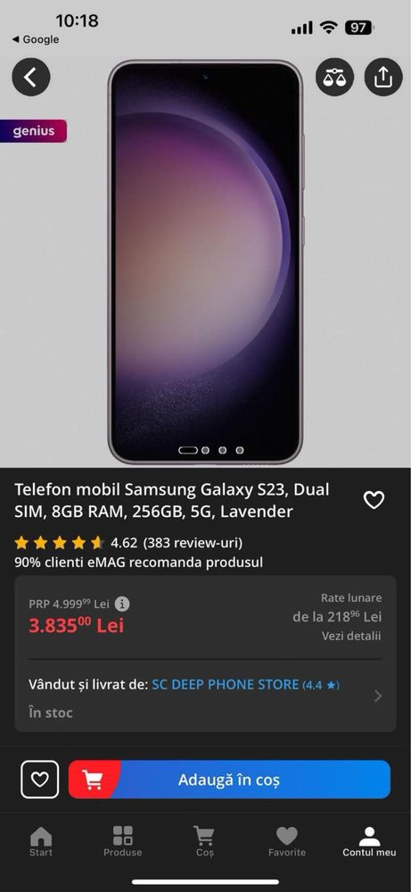 Samsung S23 sigilat 256 Gb