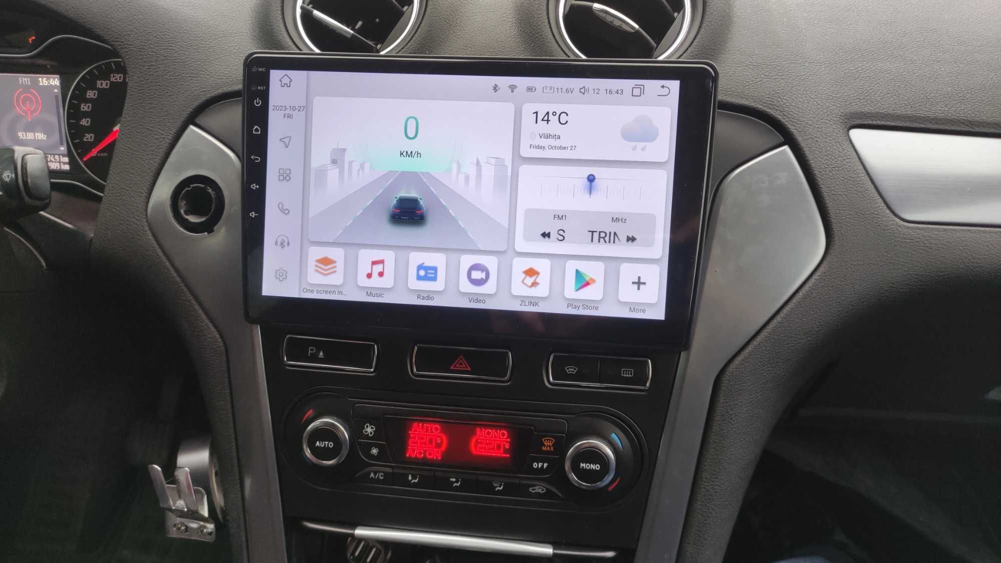 PROMOTIE - Navigatie GPS Android Dedicata Ford Mondeo - Waze BT USB