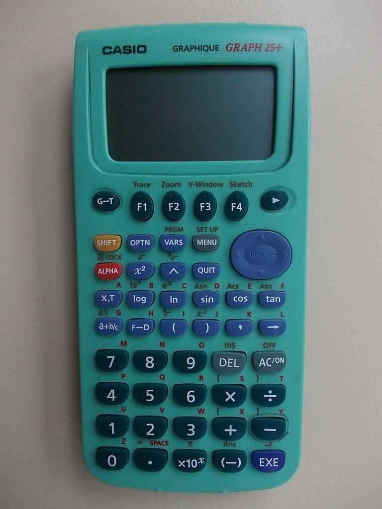 Calculator CASIO GRAPH 25, 25+, 35+, 35+E,65 stiintific scoala