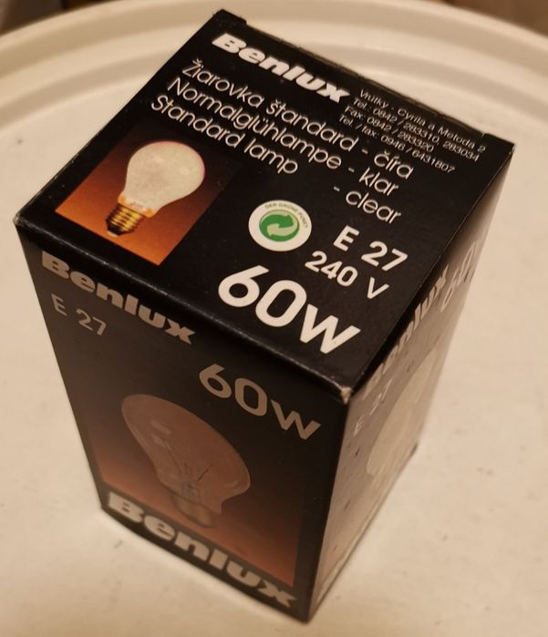 Лампи с нажежаема жичка, различна мощност, цвят, напрежение, предназна