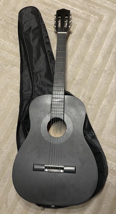 Chitara clasica din lemn, 95 cm, cu husa inclusa