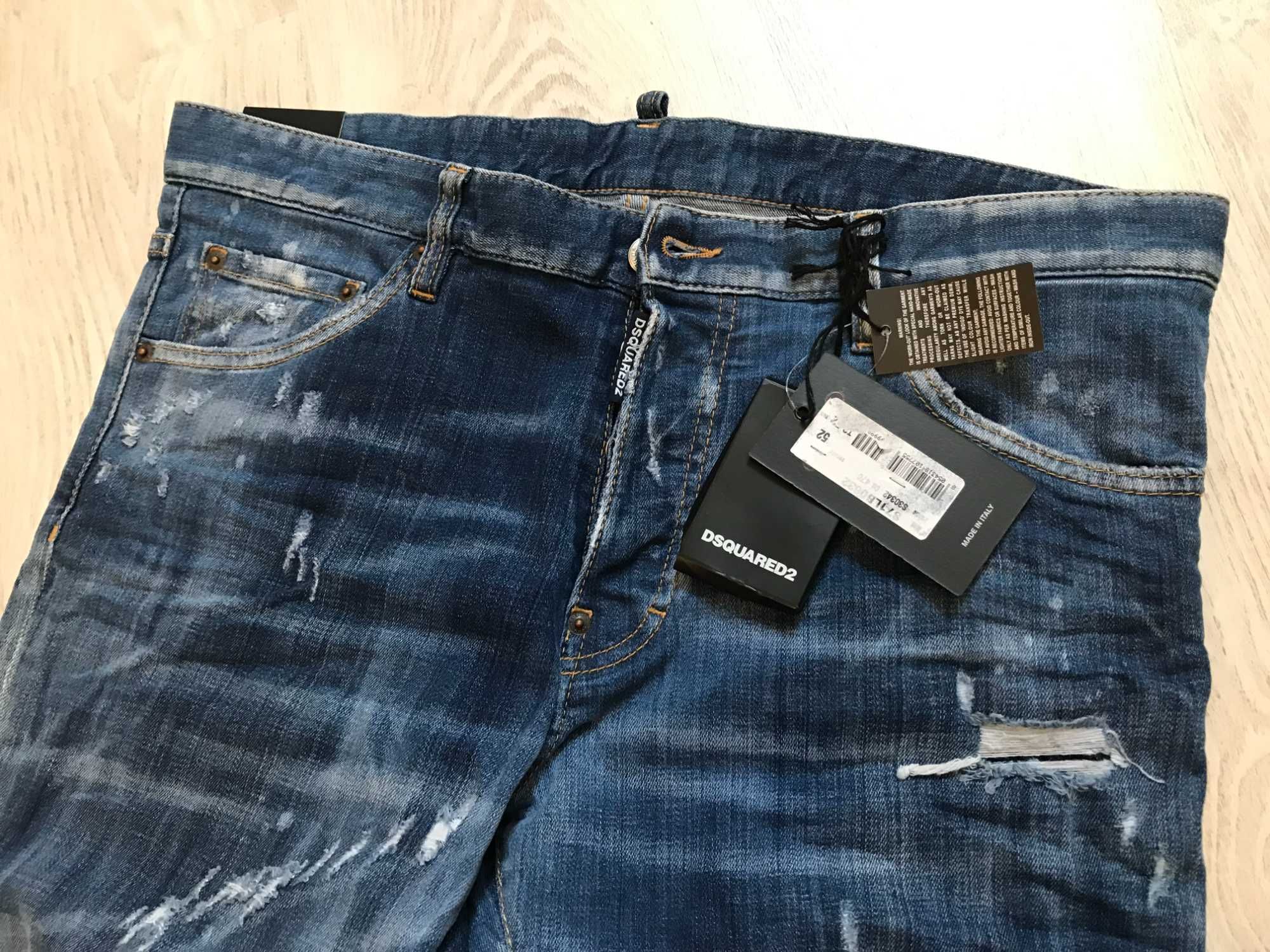 Dsquared2 blugi Cool Guy Jean 52 italy, autentici, retail 625 euro