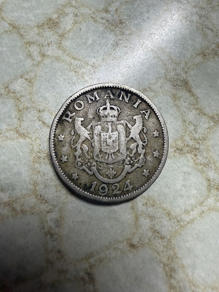 Vând moneda 2 lei din 1924
