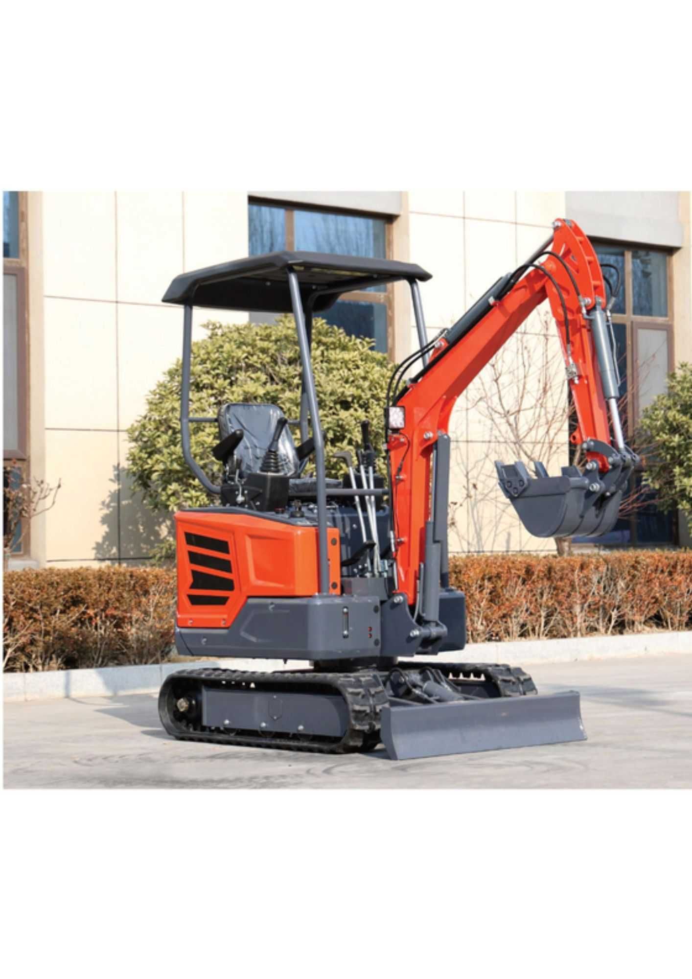 Miniexcavator Lukton 1.8 tone - LK1018 nou cu garantie