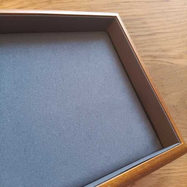 НОВА! Дървена кутия за бижута, 25x17 см, подплатена