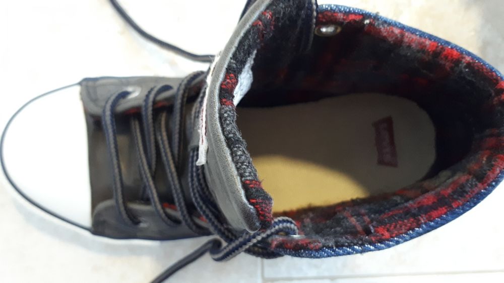 Детски кецове Levis -естествена кожа