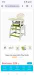 Scaun de masa multifunctional Eat & Play Green Island Juju