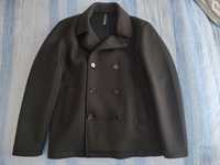 Черно мъжко палто Zara man