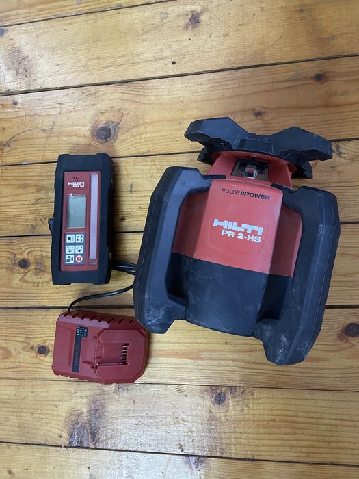 HILTI PR 2-HS nivela laser rotativa lumina rosie