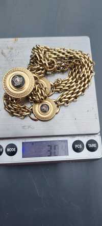 Lanț aur 14 carate deosebit 30 grame,  arata la 70g versace