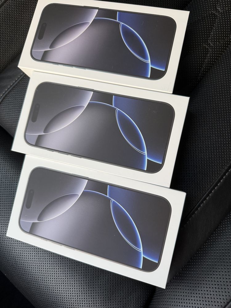 Iphone 16 pro 256гб нови запечатани
