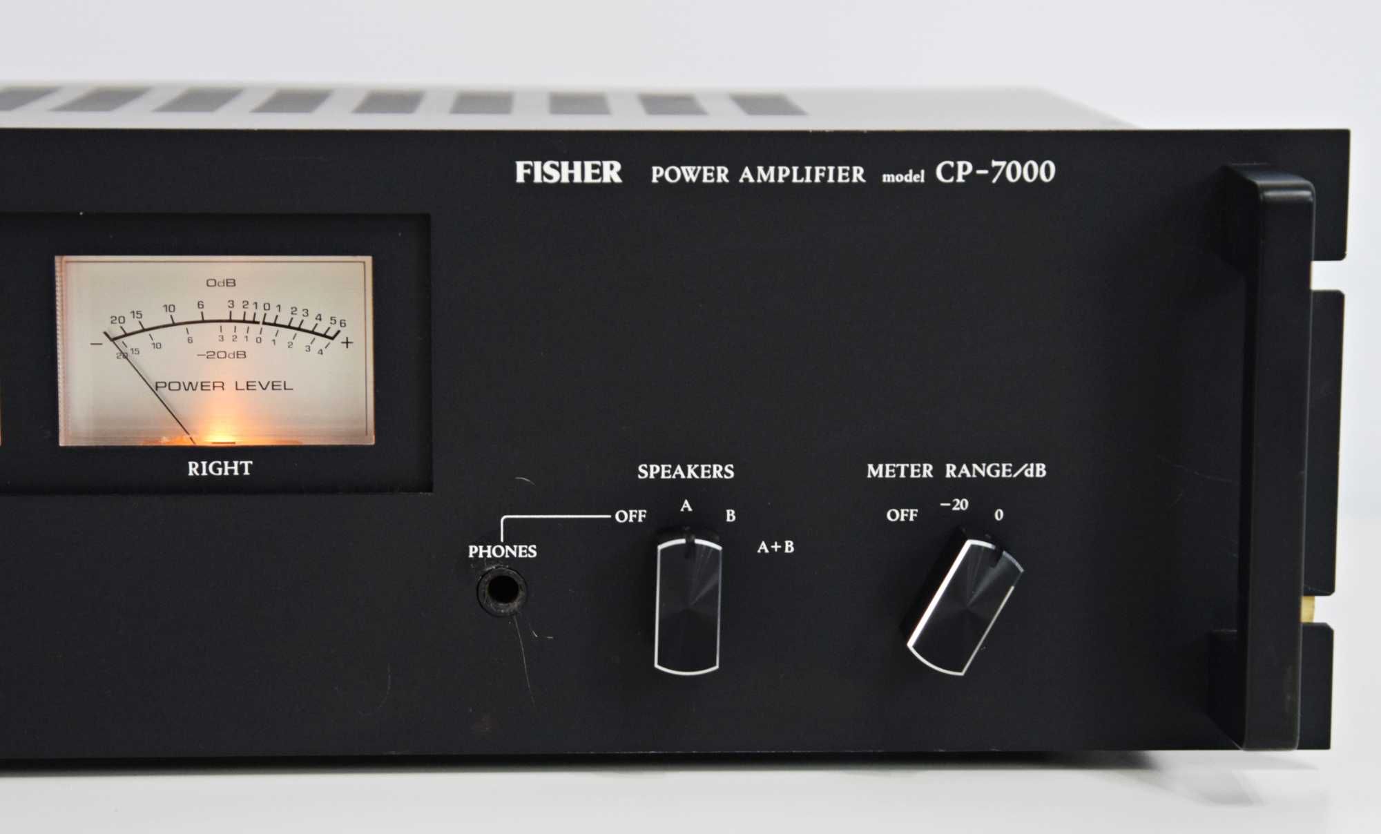 Amplificator Fisher CP-7000, power amplifier