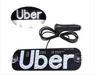 Spot leduri UBER pentru Parbriz auto soferi UBER alim. Priza bricheta