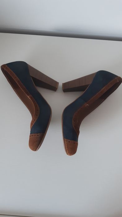 Pantofi piele întoarsă Stradivarius / mar 37