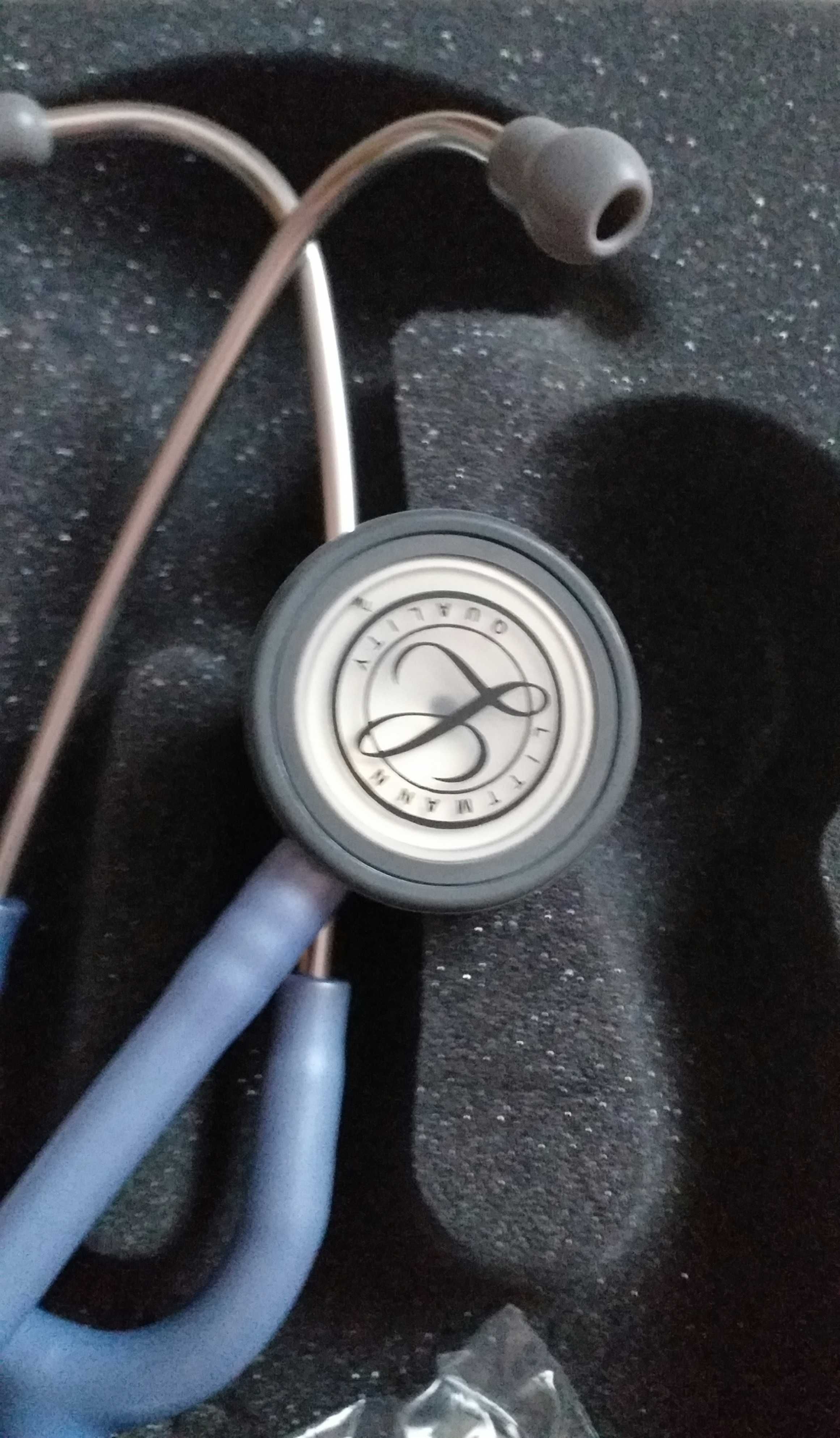 Stetoscop Littmann original - de culoare albastru pur