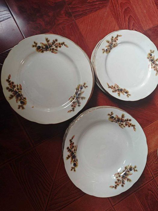 Японская посуда рисунок Шишки