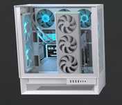 Компютърна кутия COUGAR OmnyX White Mid Tower WHITE