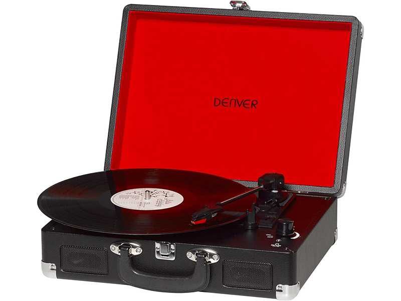 НОВИ! Грамофон Denver VPL-120 Bluetooth USB AUX, 110 лв