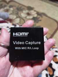 Карта видеозахвата HDMI Video capture with MIC L/R Loop - USB 3.0 1080