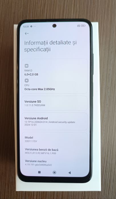 Vând Xiaomi Redmi Note 11S