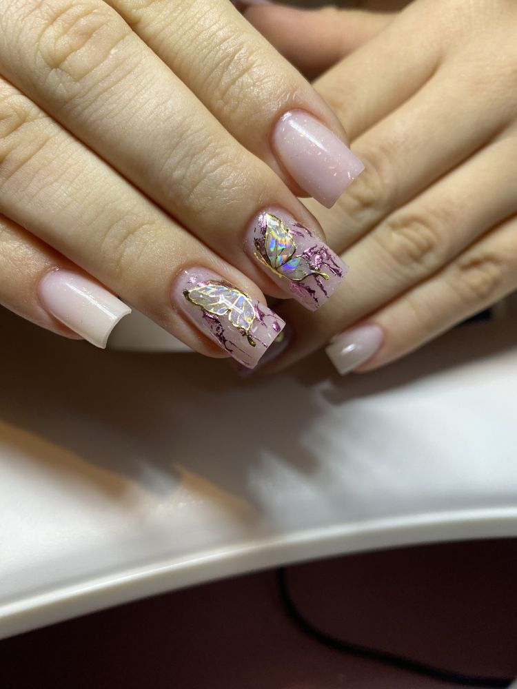 Unghii cu gel,pedichiura , manichiura semi