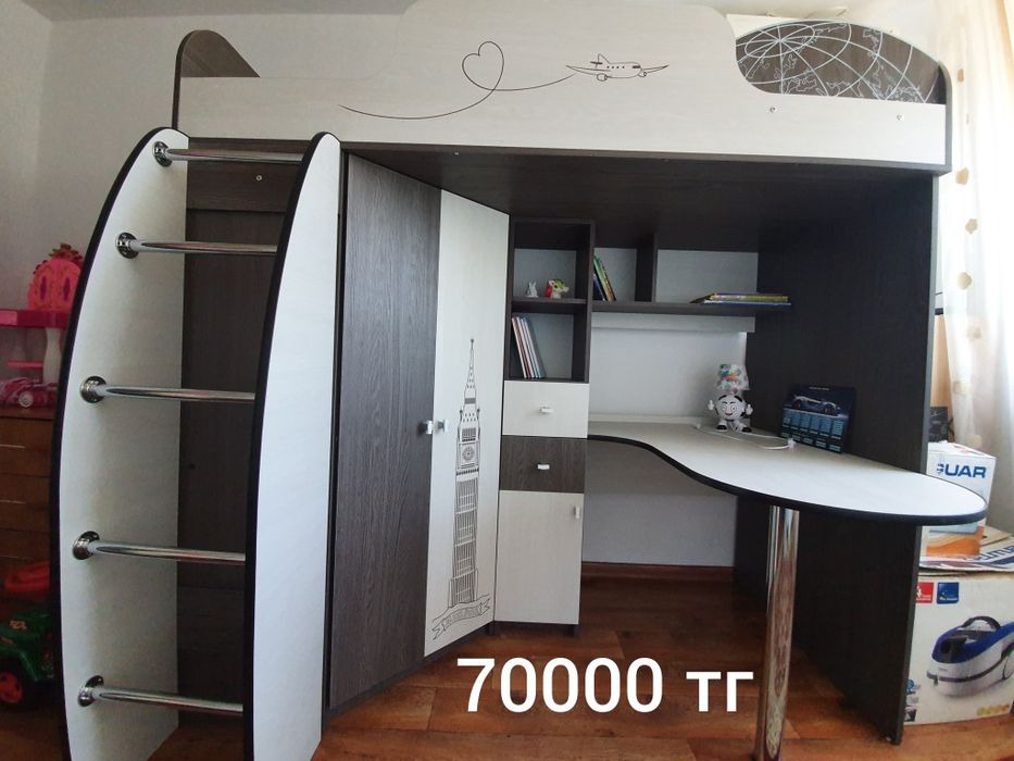Мебель в детскую 3 в 1 и угловой шкаф в прихожую