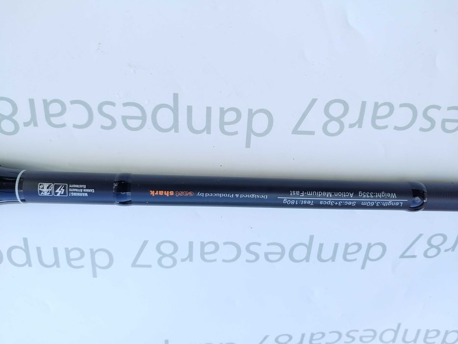 SET FEEDER Lanseta SEEKER 3,60m 180gr +Mulineta SPARKLER 4000+150m fir