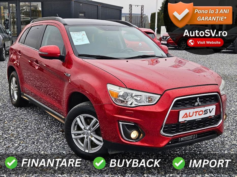 Mitsubishi ASX 2.3d 4x4 Automat / Panoramic / Piele / Rate Fixe Avans ZERO /