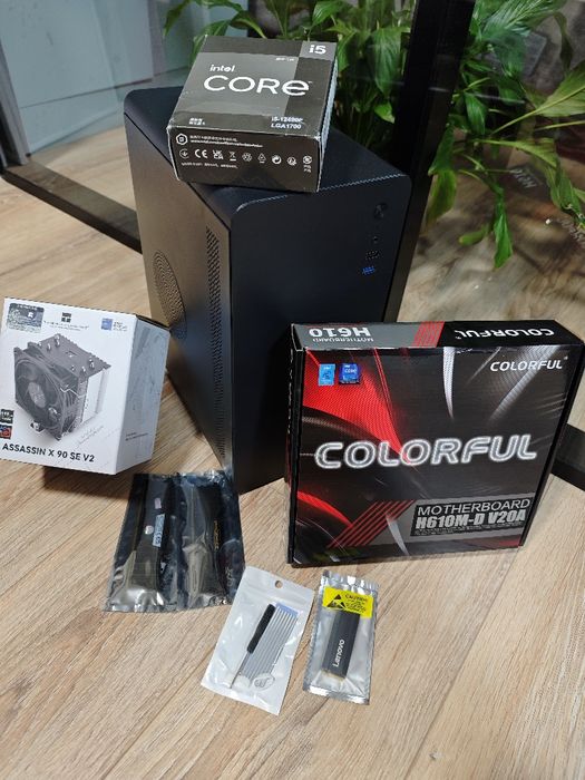 Игровой ПК i5-12490F + RX 5700 XT