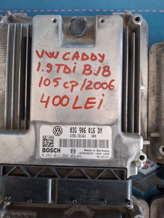 Calculator ECU Motor VW Caddy 1.9 tdi BLS BJB