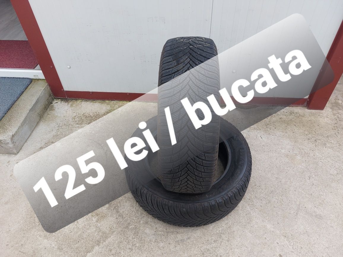 125 lei bucata! Doua anvelope M+S 195 60 16 Firestone! 6 mm