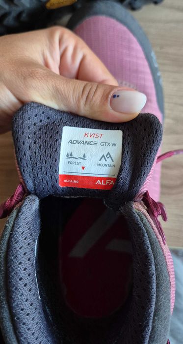 Дамски туристически обувки ALFA Kvist Advance GTX W Rose 38 номер