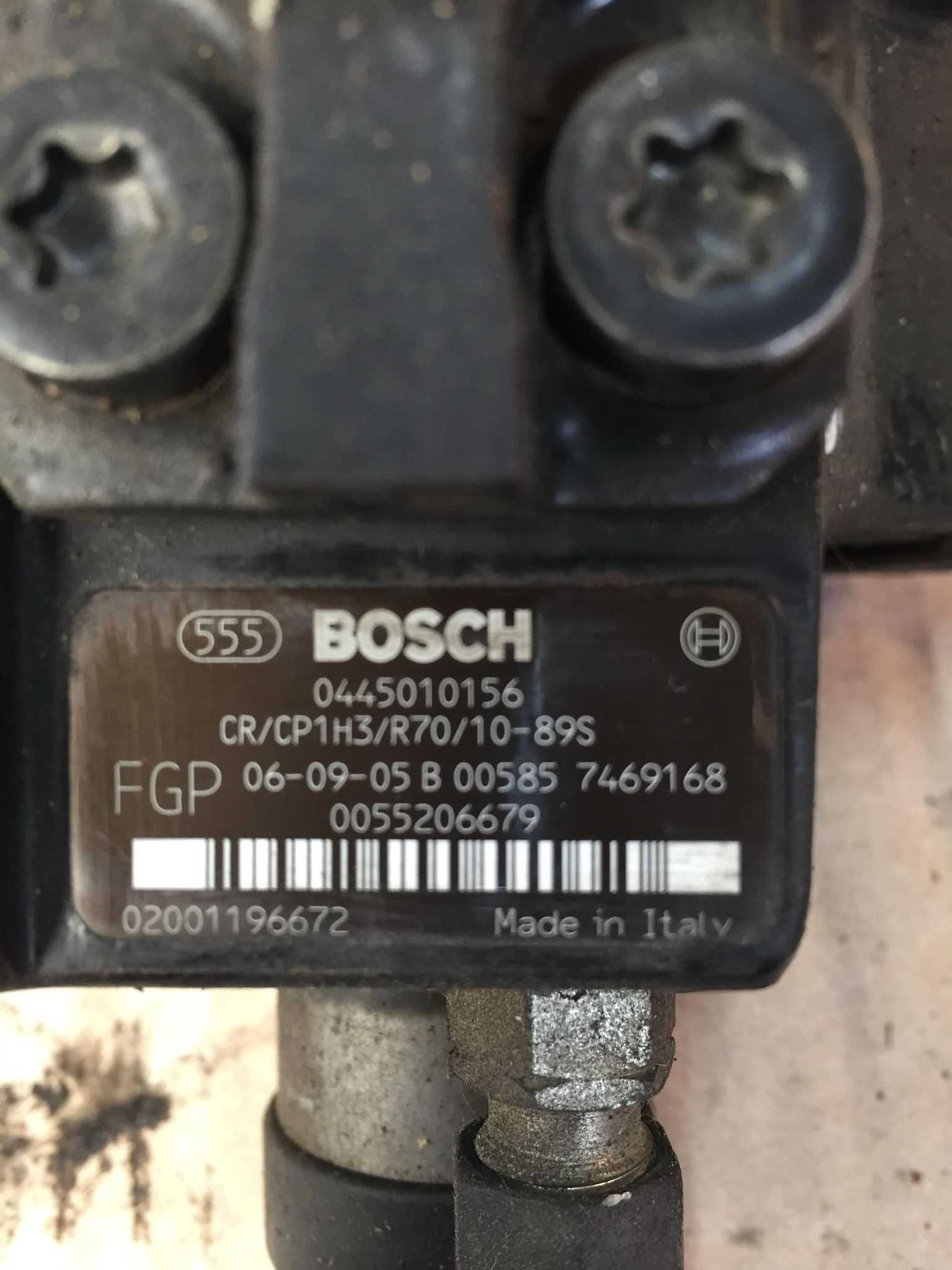 Pompa inalta presiune OPEL ASTRA/VECTRA/ZAFIRA cod 445010156