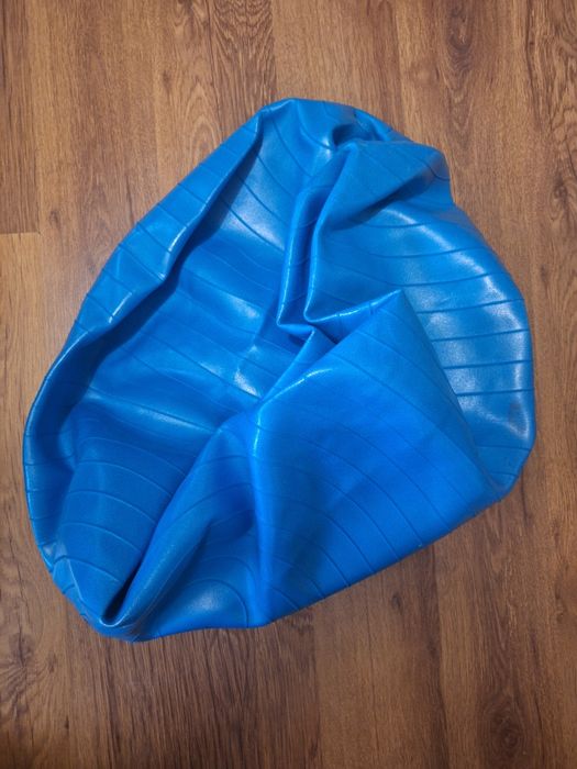 Фитнес топка синя