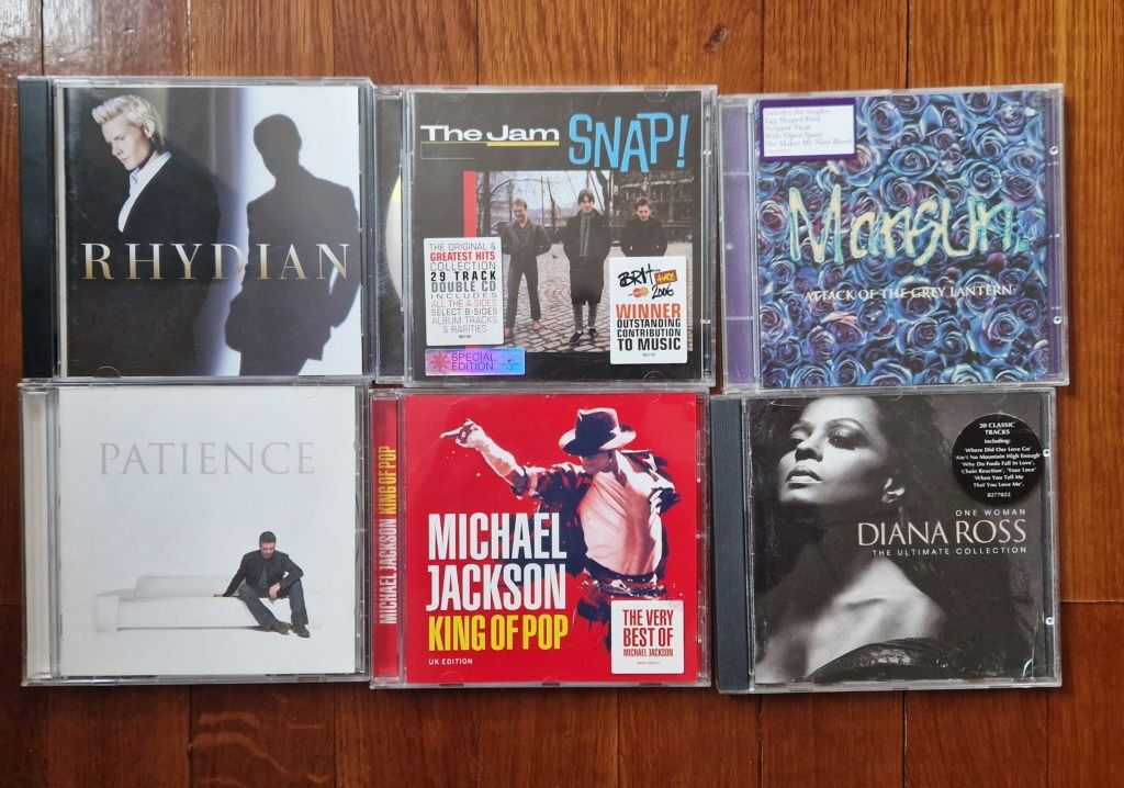 Оригинални CD, Phil Collins, Madonna, Rihanna, Eurythmics, Dianna Ross