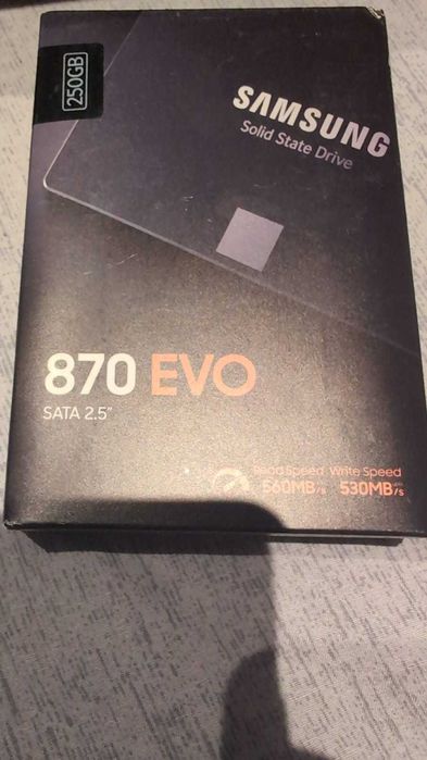 Solid State Drive (SSD) Samsung 870 EVO, 250GB, 2.5", SATA III