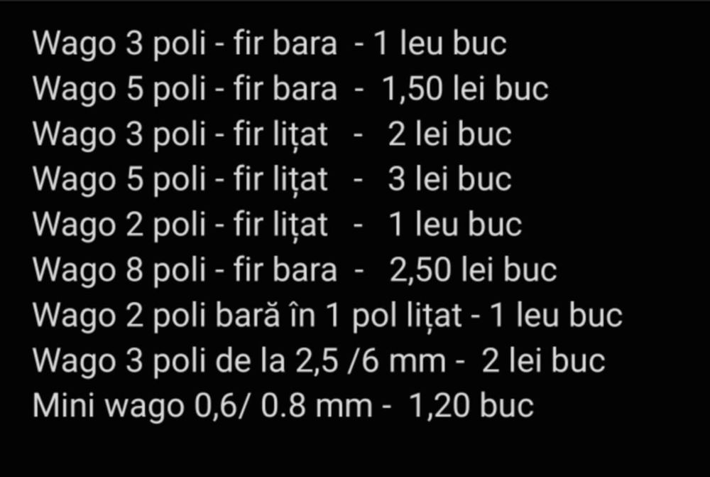Cleme wago diverse sortimente