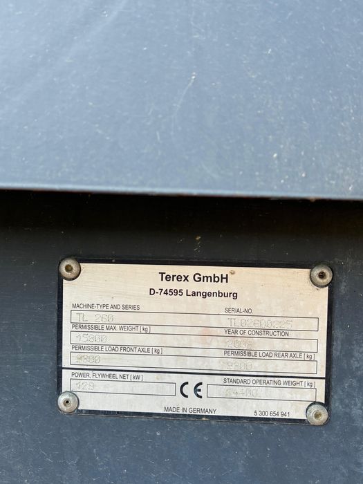 Incarcator frontal TEREX