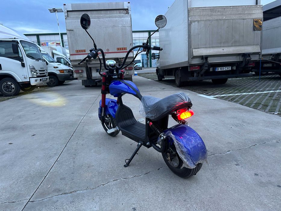 Scuter Electric, SHANSU CHOPPER, 20A, 60 V, 1500W, FARA PERMIS -16 ANI