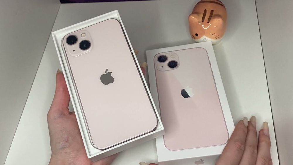 Айфон 13 розовый 128 гб емкость 100%
