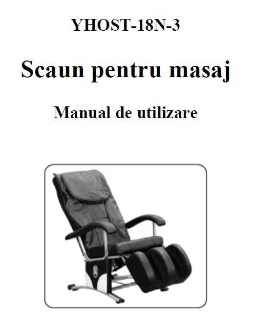 Fotoliu masaj scaun electric Westwood Yhost- 18D