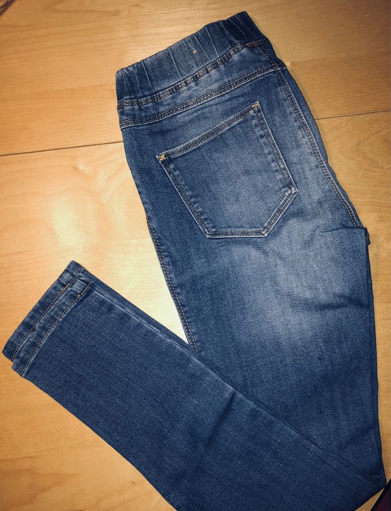 НОВИ Дънкови панталони Mango Kids, 11-12г, 152