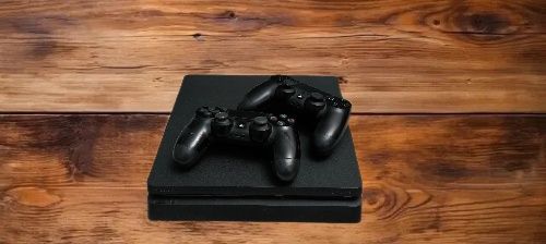 PlayStation 4 Slim 500 ГБ + 2 геймпада + 10 игр