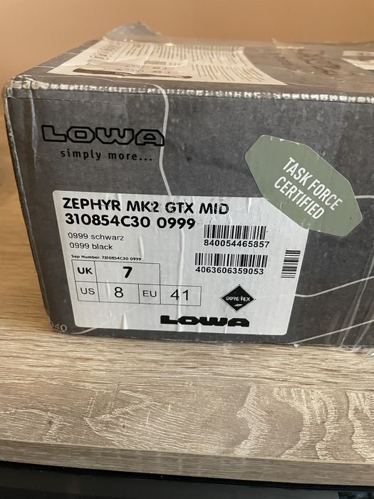 Lowa Zephyr MK2 originali noi