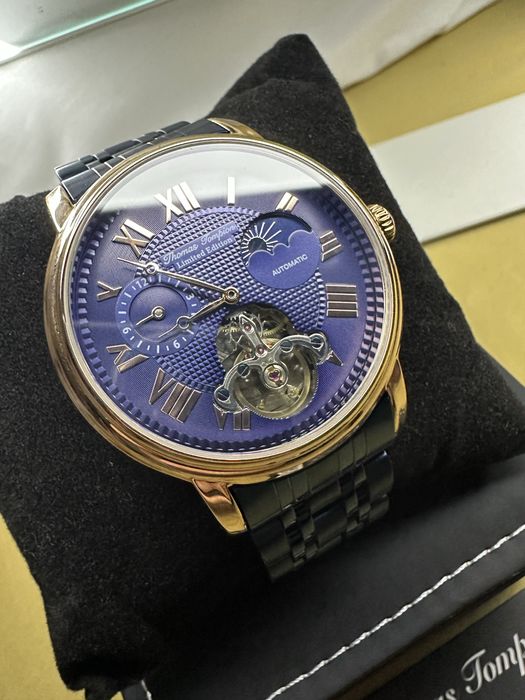 Ceas Thomas Tompion TT-1363 Automatic – Ediție Limitată, Nou, Elegant