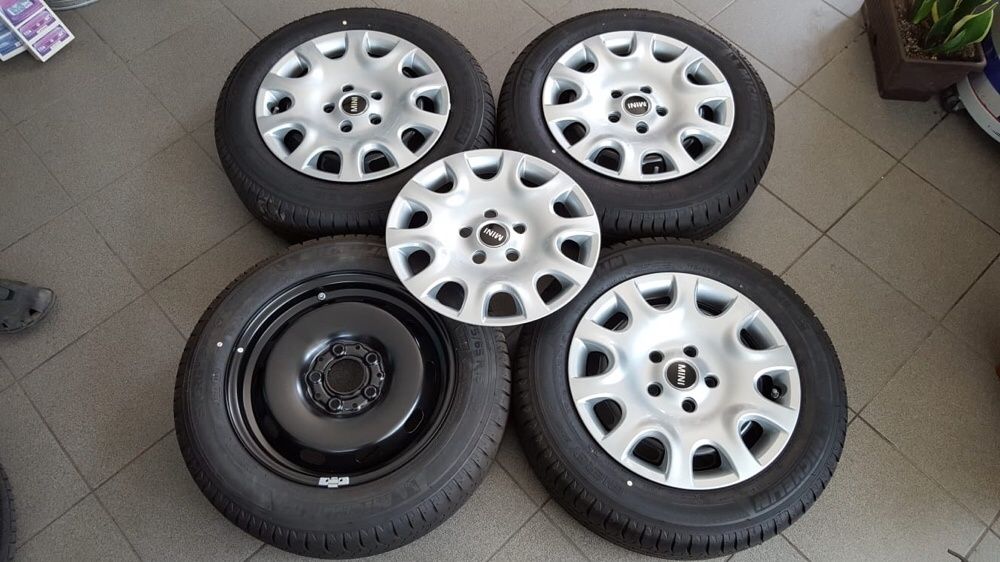 Jante tabla cu anvelope Mini Cooper F55 F56 F57  noi